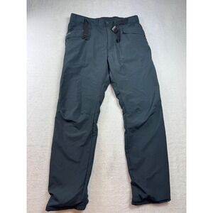 Quechua Decathlon Mens Fleece Lined Hiking Pants Gray W36 Insulated Outdoor‎